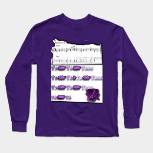 Deep purple Long Sleeve T-Shirt